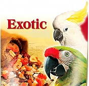 Krmivo pro exotické ptactvo