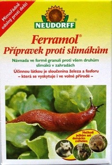 Ferramol - přípravek proti slimákům