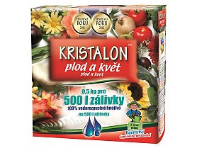 Kristalon plod a květ
