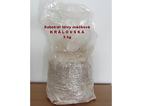 Substrát hlíva máčková KRÁLOVSKÁ cca 3 litry
