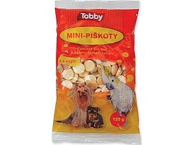 Tobby piškoty mini pro psy 120g