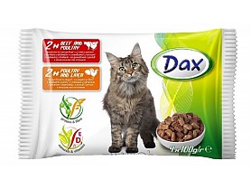 Dax cat kapsičky 100g x 4ks